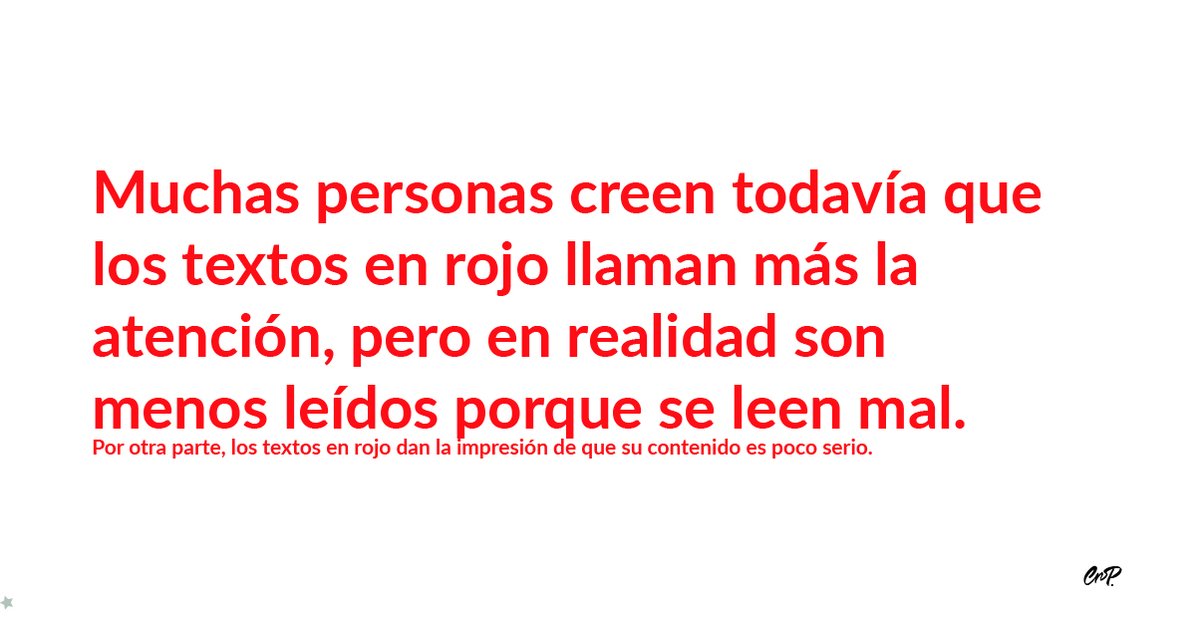 PeitiviCris's tweet photo. 🤔¿Cómo influyen los colores en los textos? 🤔
Abro hilo👇 https://t.co/ATgwFEjZAq