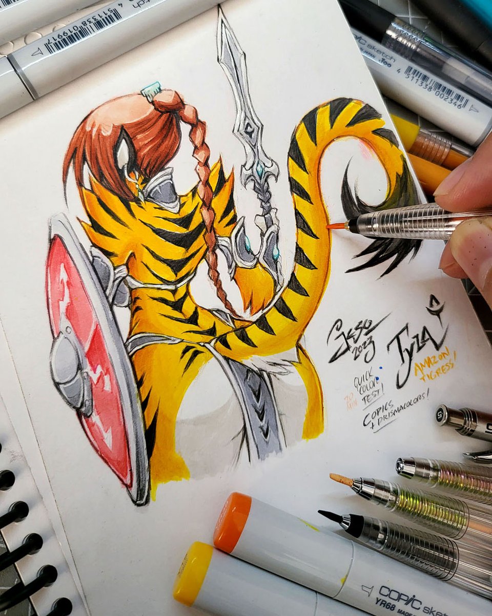 Jeso 🔥 (@jesonite) on Twitter photo Oh Dang! - I got tagged by <a href="/AgonWolfe/">AgonWolfe</a> - So It´s time to show my favorite works of 2023! - It´s mostly what I worked on Traditional Media with Tyla & Mythos this past year!
I'll tag <a href="/Avencri/">Got bitten by a hungry deer.</a> <a href="/Chalodillo/">Chalo - Resting a bit!</a> @Pinceldreams <a href="/semlgrim/">SemuElo</a> Oh Dang! - I got tagged by <a href="/AgonWolfe/">AgonWolfe</a> - So It´s time to show my favorite works of 2023! - It´s mostly what I worked on Traditional Media with Tyla & Mythos this past year!
I'll tag <a href="/Avencri/">Got bitten by a hungry deer.</a> <a href="/Chalodillo/">Chalo - Resting a bit!</a> @Pinceldreams <a href="/semlgrim/">SemuElo</a>