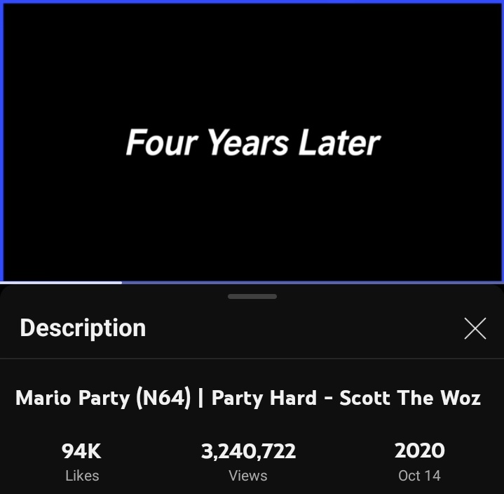DaMixL11's tweet photo. This is the  year scott the woz canonically plays Mario Party https://t.co/wIb8nnH1Gk