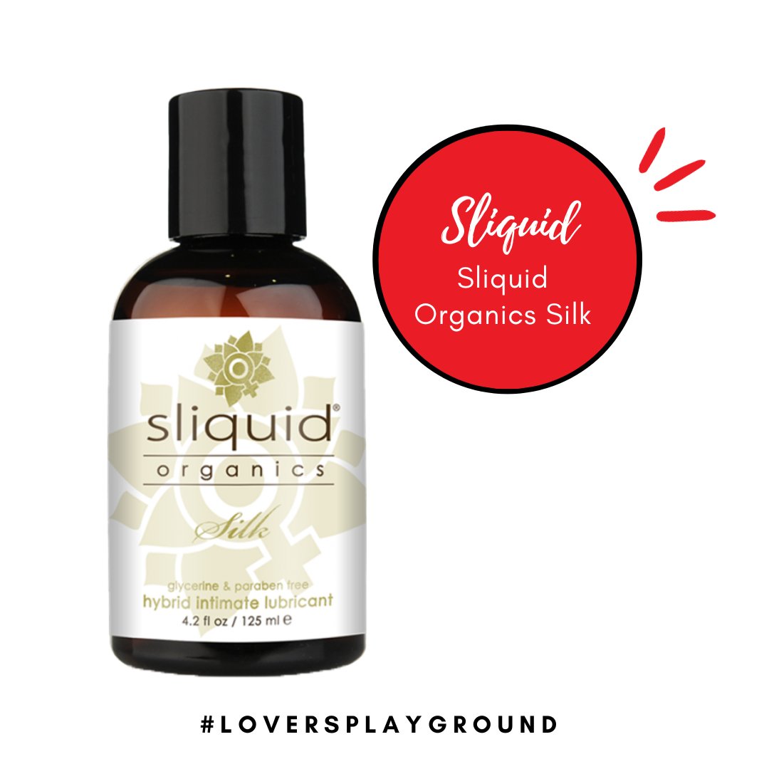 LoversPlayUSA's tweet image. Sliquid Organics Silk is an intimate lubricant for your most delicate areas. It's 100% vegan-friendly, aloe-based, a silicone hybrid, and is easy to clean off.
.
.
#sliquid #hybridlube #waterbased #siliconebased #hypoallergenic #veganfriendly #easytoclean #shoploversplayground