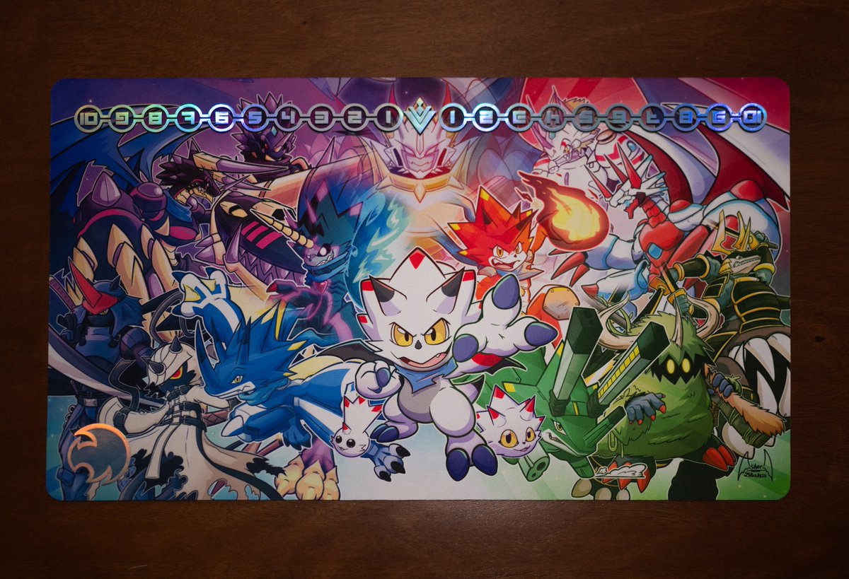 digimon card game playmat template Colour Lines Design Complete with GMC carry case this deluxe play mat is perfect for both beginners and seasoned fighters! Custom 24in x 14in Playmat