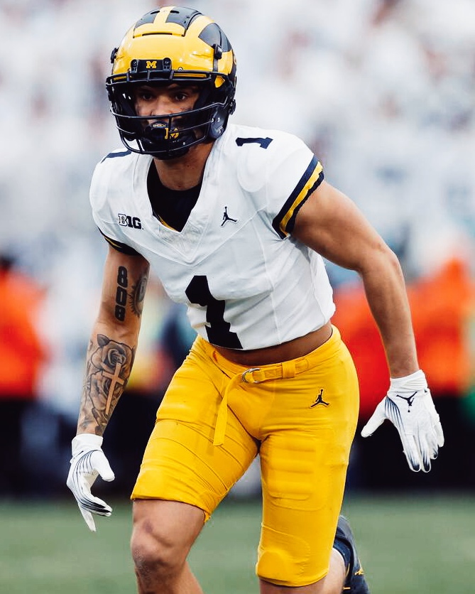 Michigan WR Roman Wilson this season: 〽️ 63 Targets 〽️ 1 Drop