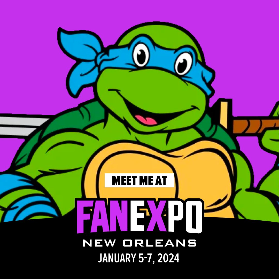 Happy New Year everybody! starting off the new year right by attending FAN EXPO New Orleans. Hope to meet up with some of you there! fanexpohq.com/fanexponeworle… #Akira #TMNT #Leonardo #LiquidSnake #teenagemutantninjaturtles #MGS #MetalGearSolid