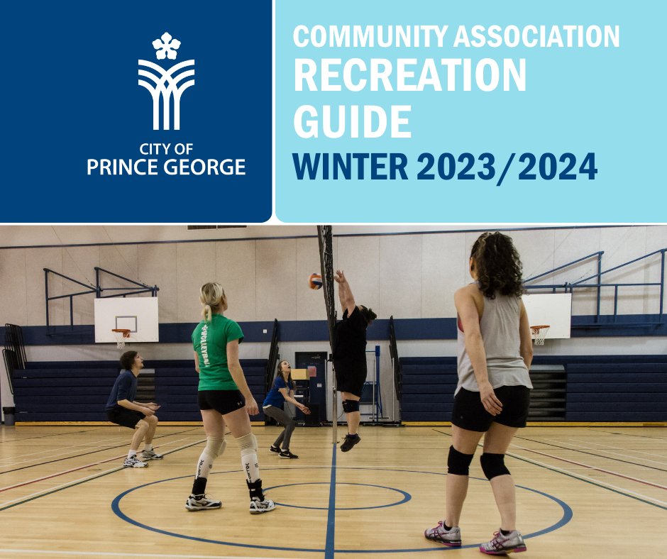 Remember to register to take part in programs happening in your community! Some activities in the winter recreation guide start as soon as next week ❄️ Dive into the Winter 2023/2024 Community Association Recreation Guide at princegeorge.ca/RecreationGuide #CityofPG