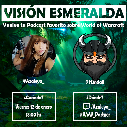 Azaleya_'s tweet photo. Por fin podemos anunciarlo!!!!
Aquí, está, volvemos!!!!!!!!

💚💚💚💚💚💚💚

@H3ndall @Warcraft_ES #WoW_Partner https://t.co/8ojfsjD1XW