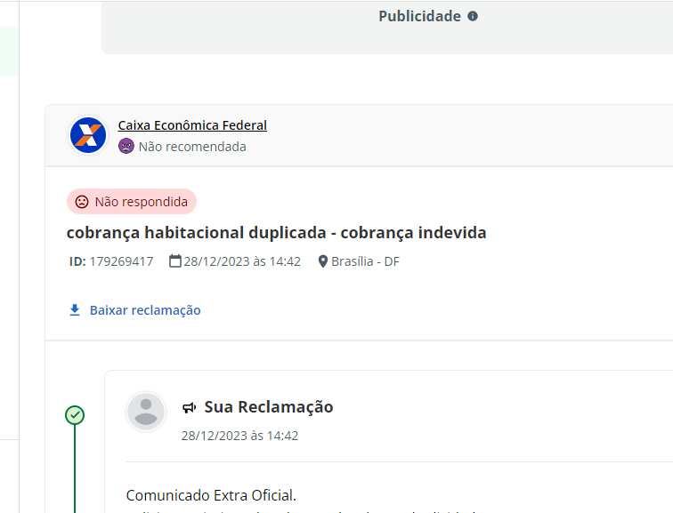 Alvesecosta_ft's tweet photo. @Caixa faz mais de semana, e nada de responder, absurdo isso. Total falta de respeito, e mesmo eu pagando o boleto, ainda recebo cobrança , mesmo pagando todos os boletos. https://t.co/X0Zb68f0jH
