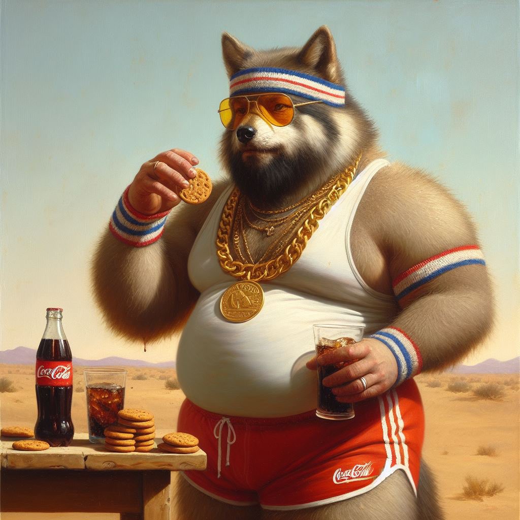 OfOaklawn's tweet photo. I skipped a day of AI workout. 

I’m so embarrassed.

Instant shame spiral of Chips Ahoy dunked in Coca-Cola. I call that a Keebler Escobar. 

#somedaysoff #eatmyfeelings https://t.co/xxt1O7yCEg