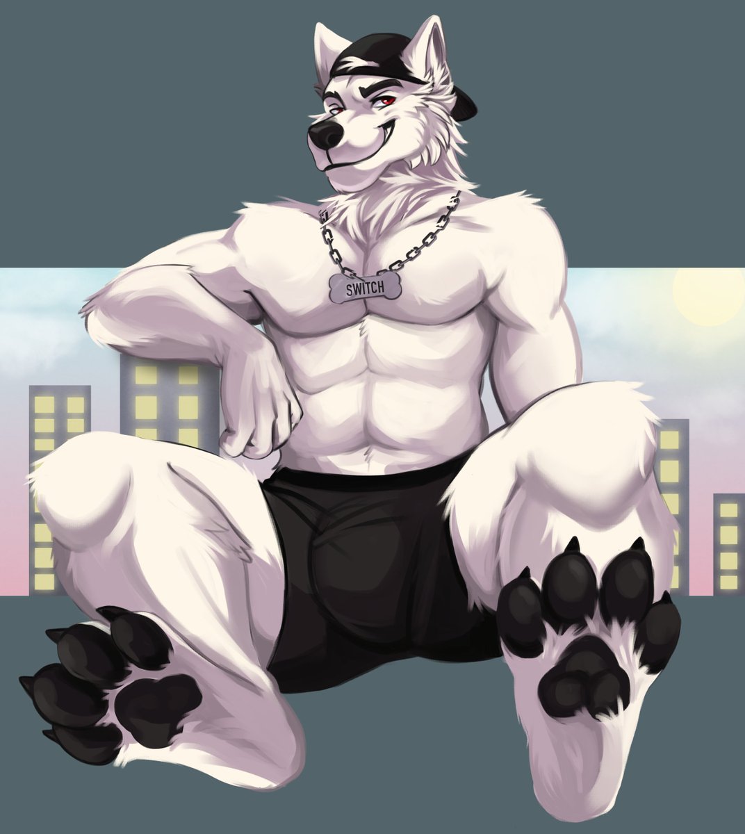 Kicking off the new year... By kicking back 🐾

🎨 = <a href="/FoxxyLatte/">Latte ☕</a>