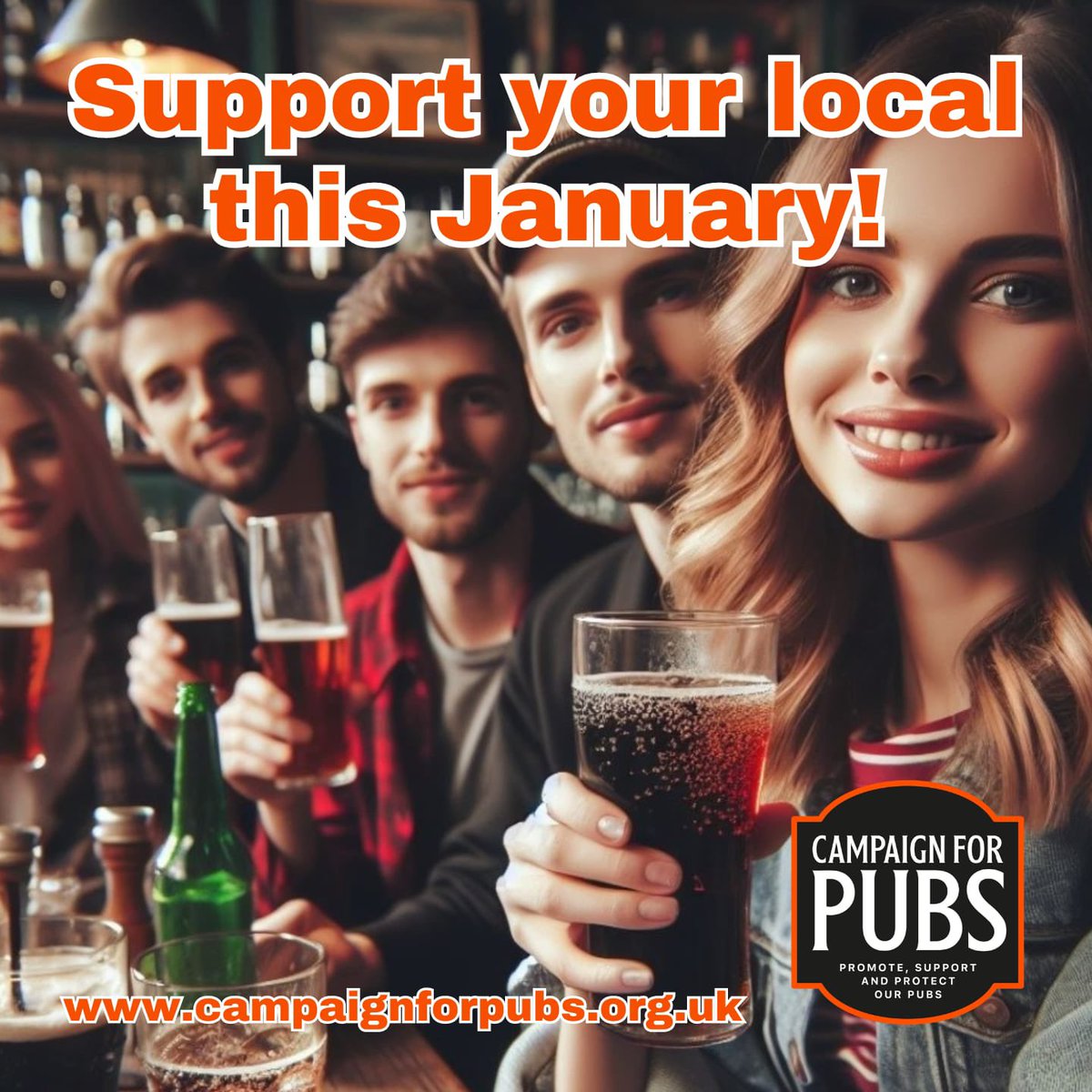 Calling all #pub lovers. 

Remember to get out and support  #pubs in #January!

Pubs and #publicans need your support through the winter. 

Whatever you are drinking, get out and enjoy the unique atmosphere of the pub! 🍻☕️🥤🍽️

#SupportOurPubs #Pubanuary #Tryanuary #DryJanuary