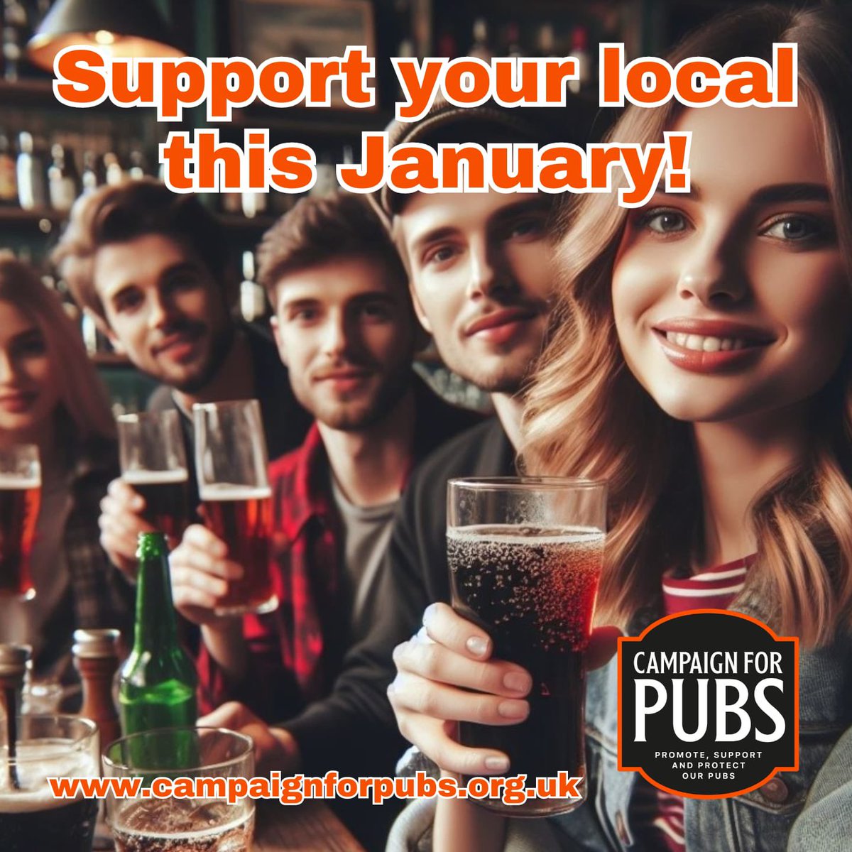 Calling all #pub lovers. Remember to get out and support #pubs in #January! Pubs and #publicans need your support through the winter. Whatever you are drinking, get out and enjoy the unique atmosphere of the pub! 🍻☕️🥤🍽️ #SupportOurPubs #Pubanuary #Tryanuary #DryJanuary