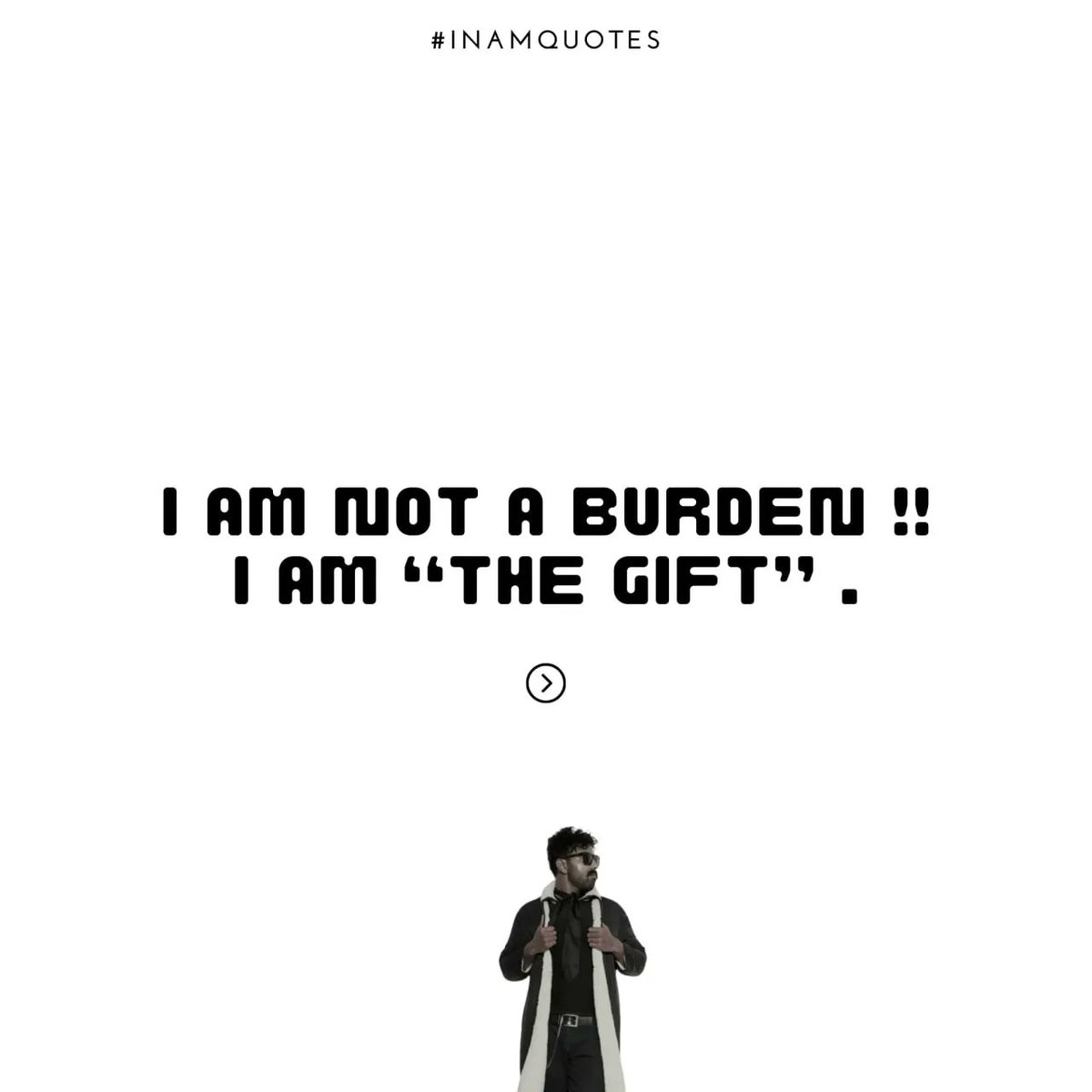 Inam81295736's tweet image. Embrace You

"I am not a burden; I am 'the gift.' ✨" - Maya

In a world that often misunderstands our individuality, Embrace your essence, share your light, and watch the magic unfold. 💖✨ #TheGift #inamquotes #SpreadJoy #BeYourself #quoteforthesoul #motivationalquotes