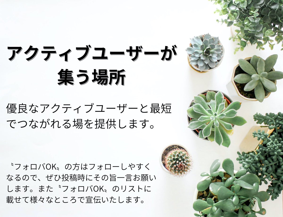 1/5 𝕏アカウント応援企画  📣✨   
おはようございます。今日も良い一日をお過ごしください。
 ①リプ欄にポスト。〝いいね、リポスト、引用〟で応援します！   
②よろしければ『怪しい方以外フォロバOK』と一言お願いします。アクティブな方が〝アナサさんから〟とフォローしてくれます♪  
#朝活