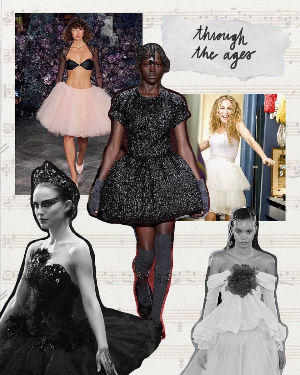 WhoWhatWear's tweet photo. No fashion movement strikes the balance between trend-forward and timeless quite like balletcore. As all things ruffled, voluminous, and romantic continue to cement their relevance in high fashion, we're taking a look into the history of the dance form's subversive connection to style. Here, let the lesson in balletcore begin: https://t.co/AWV5riVmPQ
