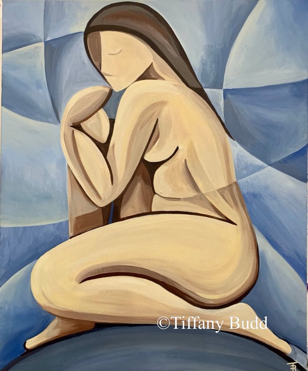 I’m thinking I need to do more figurative Fractured work. What do you think? tiffanybudd.bigcartel.com/category/figur… I really do enjoy painting figures…… #mhhsbd #figurative #art #tiffanybudd