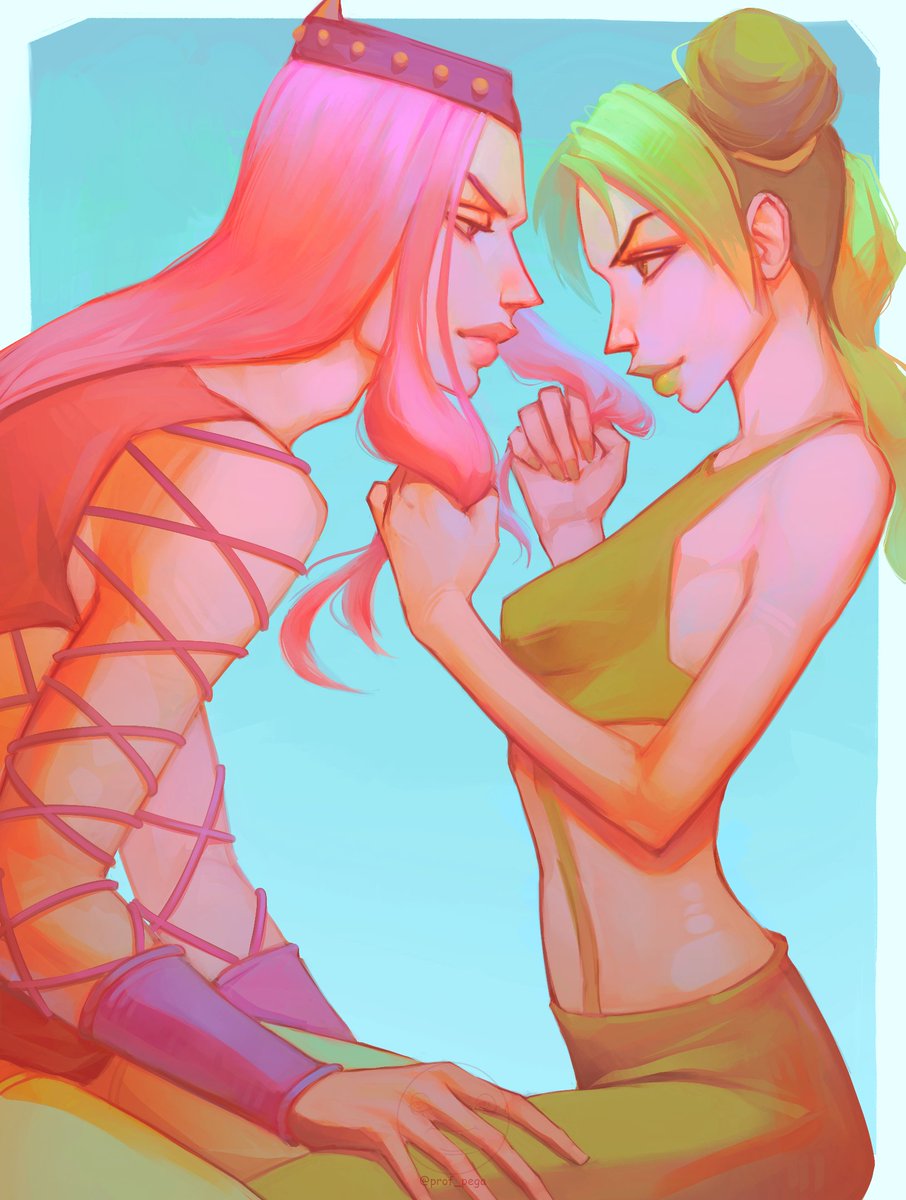 #JJBA #jjbafanart #narcisoanasui #JolyneCujoh #jolysui