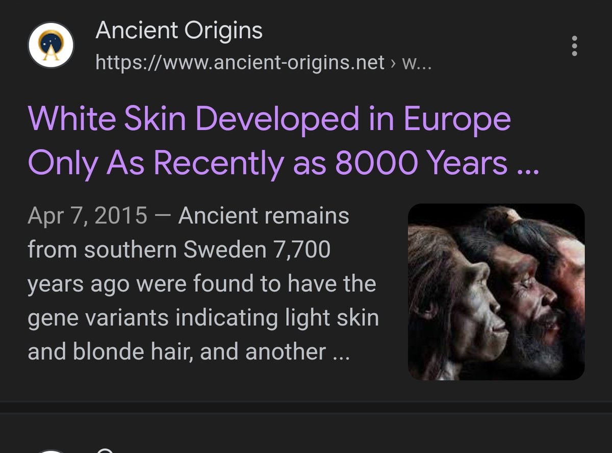 MightyHuwhyte's tweet photo. @RoosleFr @whitedatenet No, you're right, I don't think that. 

I think whites have been in Europe for EIGHT k years.

(Why ALL of you run your mouths w shit you've seen here/heard from The View, shit you don't source, shit w your whole chest, that's WRONG 🤣.) https://t.co/YGZfnk5FN7