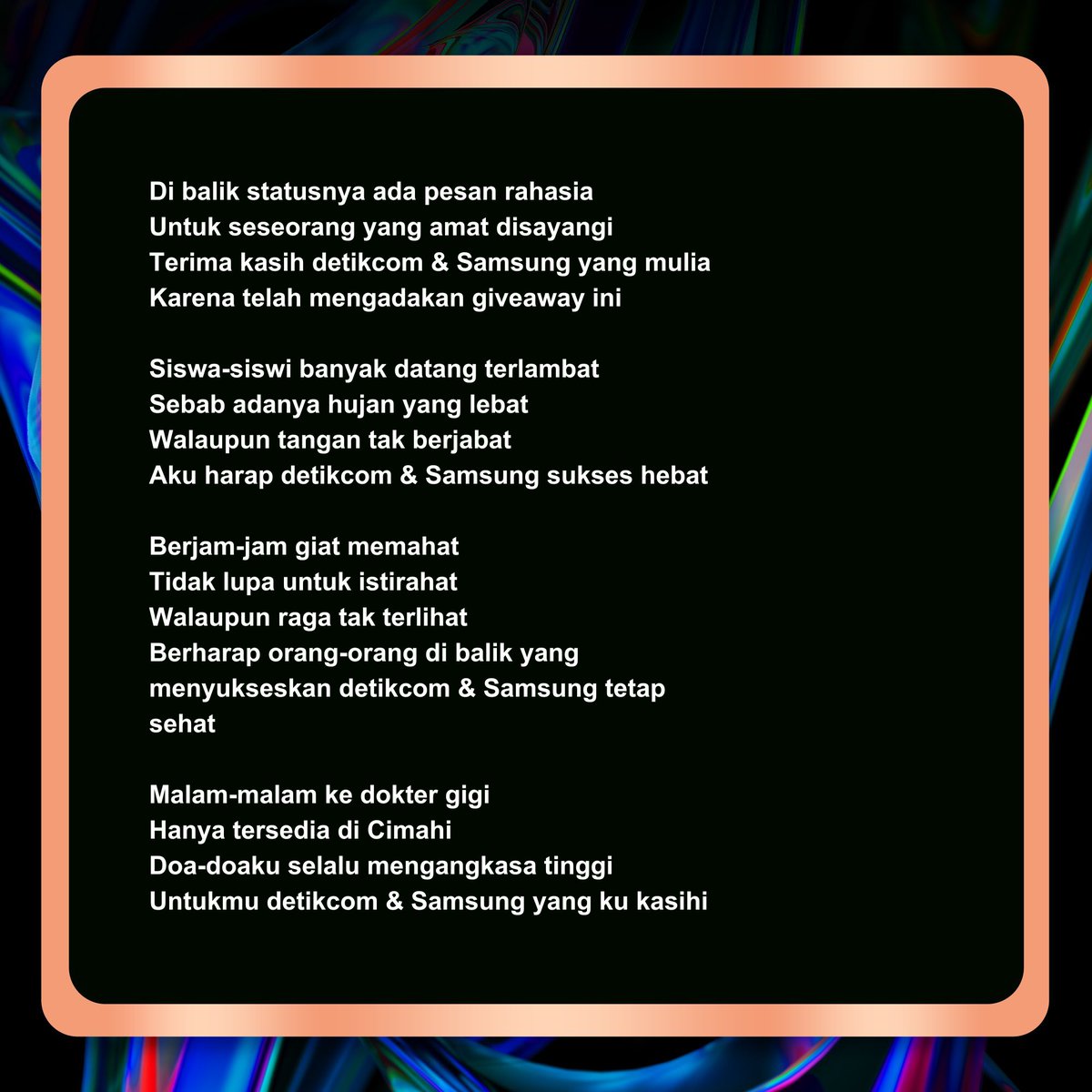 nhypenjay's tweet photo. @detikcom @samsungID 250 characters aren’t enough to describe how much i appreciate and love @ENHYPEN @ENHYPEN_members, also how much i admire @samsungID. so, i made this~ ♡

< anyway, a tmi, i am a Samsung user !! >
#SamsungUnpacked https://t.co/TuyNdedcAb