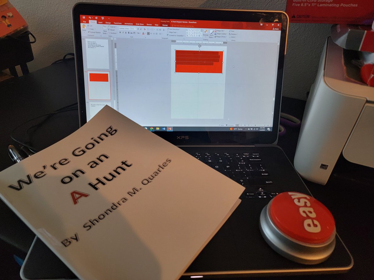 I am working on an alphabet book that I almost published in 2017, but I felt it didn't flow. This week, I revisited it, &amp;  now it flows. We're going on an A Hunt! The first of the series of 26 is coming soon.  #queenofkidslit  #Alphabet  #childrensbook #kidsbooks #thursdayvibes