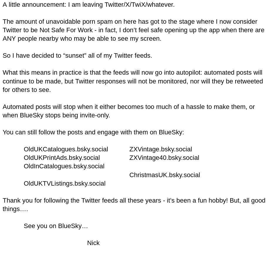 A little announcement...