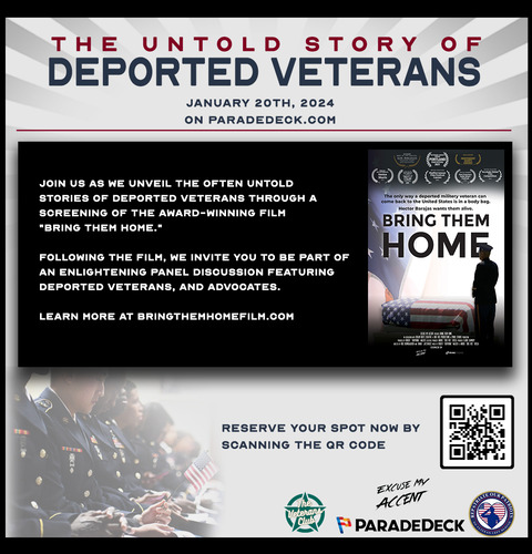 paradedeck's tweet image. Join us on January 20th for our &apos;Bring Them Home&apos; Virtual Film Screening. Let&apos;s make a difference together. 🎥✨
paradedeck.com/event-details/…

#BringThemHome #VirtualScreening #RSVP