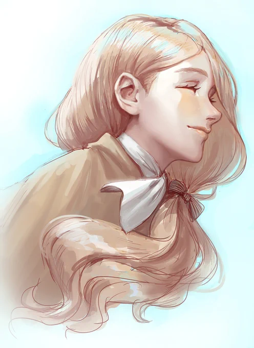 Mercedes Fire Emblem Three Houses. Portrait practice~
