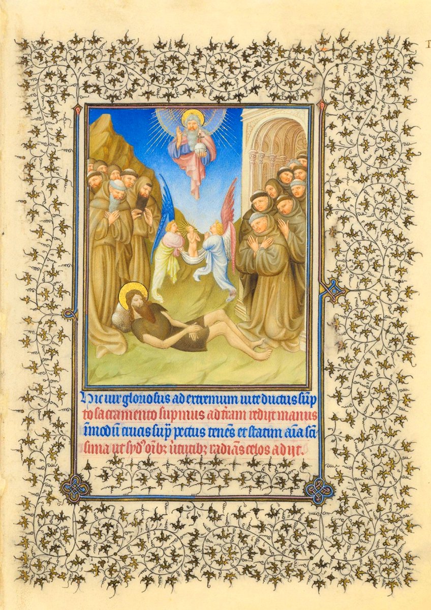 The story of ST JEROME
Illuminations in ‘The Belles Heures of Jean de France, duc de Berry,’ 1405-1409. The Belles Heures (Beautiful Hours) is a private devotional book, and one of the most sumptuous manuscripts to have come down to us from the Middle Ages.
#illuminatedmanuscript