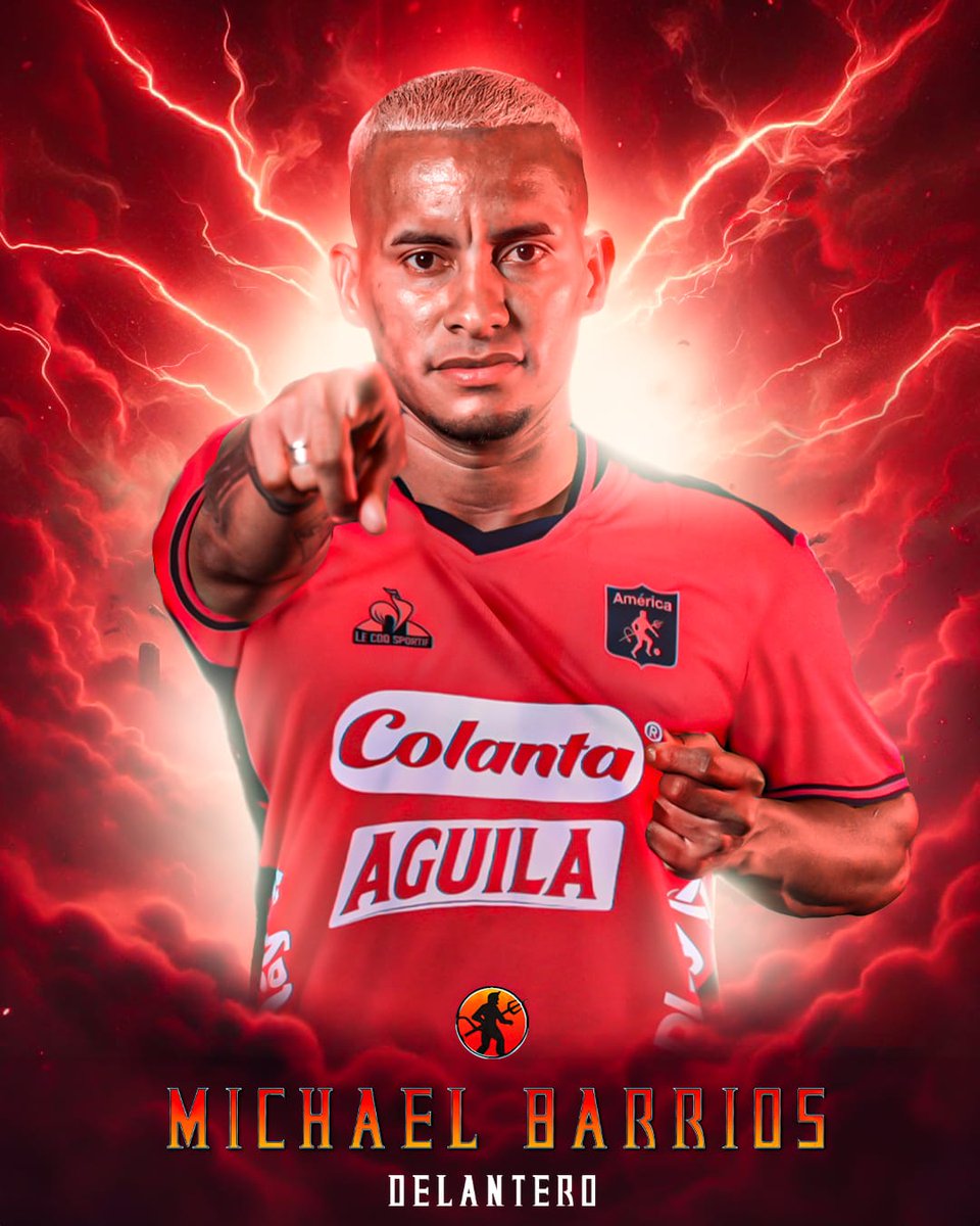 Deporte_EnComun's tweet photo. VELOCIDAD AL ROJO
El extremo Michael Barrios es la 6ª incorporación del América de Cali para las Competencias 2024.

El exjugador de Uniautónoma proviene de Los Ángeles Galaxy 🇺🇸 y vuelve a Colombia tras 8 años. Llega por 1 año con posibilidad de extensión.
#AmericaDeCali https://t.co/lzj8uBaepG