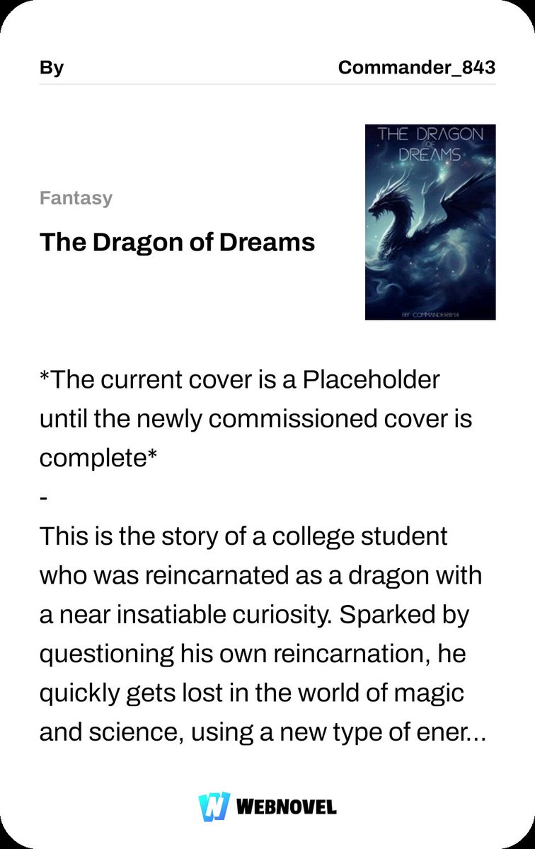 BrayanRM29's tweet photo. Una de las mejores novelas de fantasía que he leído, I'm reading The Dragon of Dreams and highly recommend it! Join me in reading it! https://t.co/w8bRzN4F2b https://t.co/vNhSC0KF4V