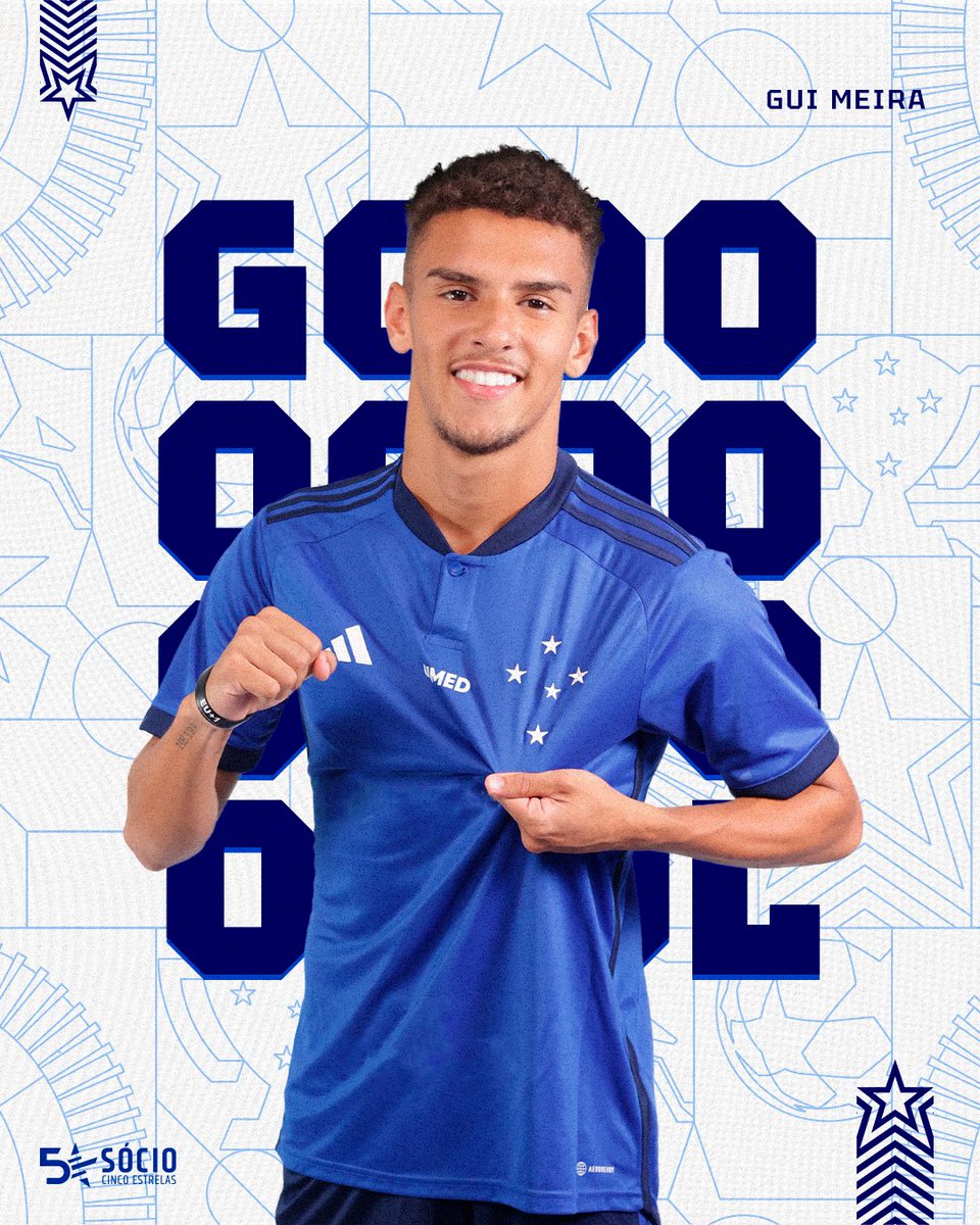 𝗚𝗢𝗢𝗢𝗢𝗢𝗢𝗢𝗢𝗢𝗢𝗢𝗢𝗢𝗢𝗢𝗢𝗢𝗢𝗢𝗟𝗟𝗟 DO GUI MEIRA!
⚽ Um golaço para abrir o placar do Sub-20 na estreia da Copinha!
#CriasDaToca | 1-0 | #CruzeiroNaCopinha