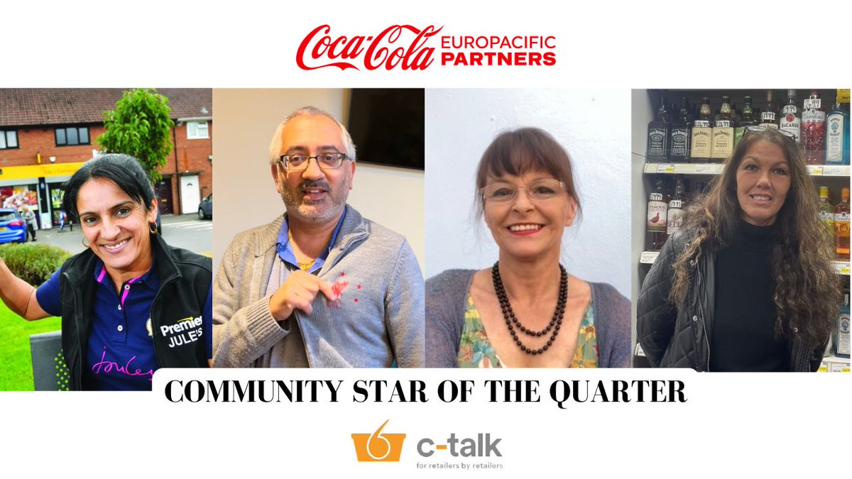 ⭐️New Year, New Community Stars - EPIC OPPORTUNITY from Coca-Cola Europacific Partners !⭐️

Congratulations to our past #CommunityStars - very well earned! The work that you do for your local community is always appreciated never goes unnoticed!

To find out more about CCEP and