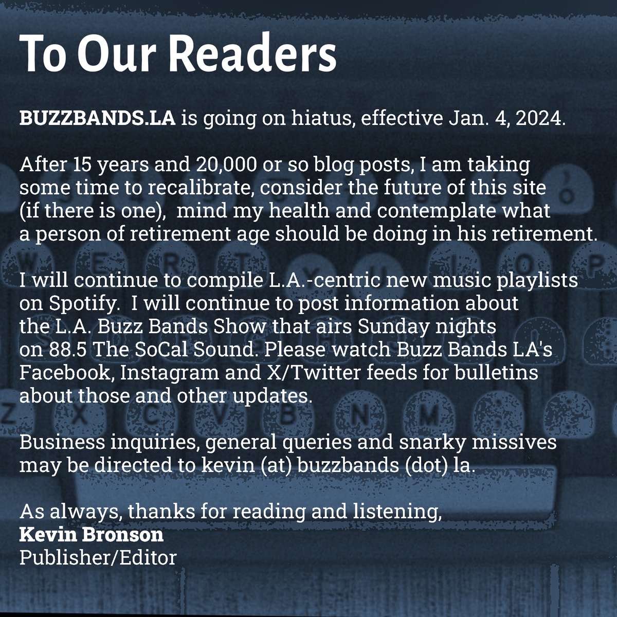 buzzbandsla's tweet image. Some news. bit.ly/3S2YwX5