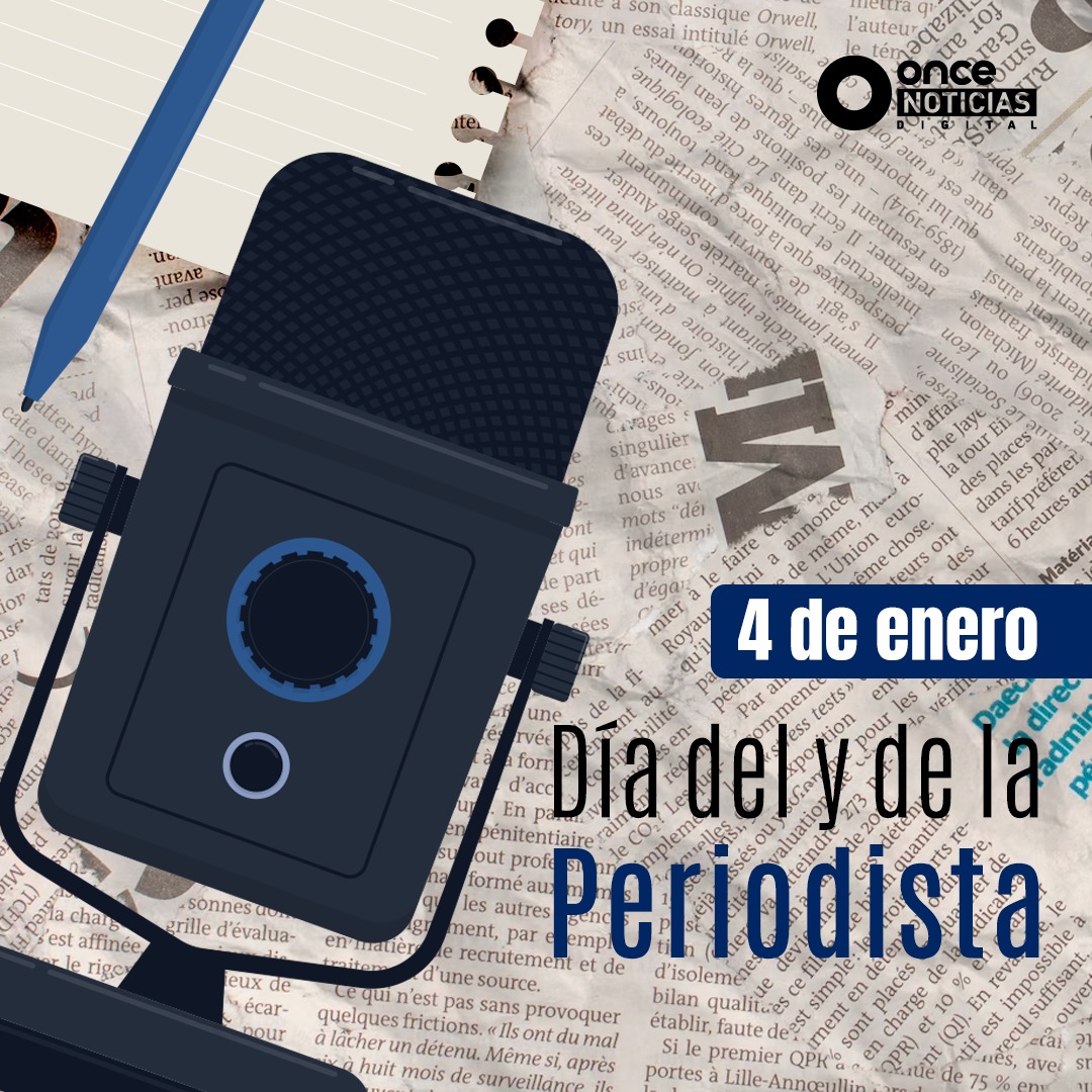 OnceNoticiasTV's tweet photo. 🗞️ 🎤 📝  Hoy, Día de la y del periodista, es importante recordar que la garantía de su libre ejercicio es importante para tener una #sociedad más #informada, #educada y #plural

#OnceNoticias🔻 https://t.co/rNNeRqM1rx