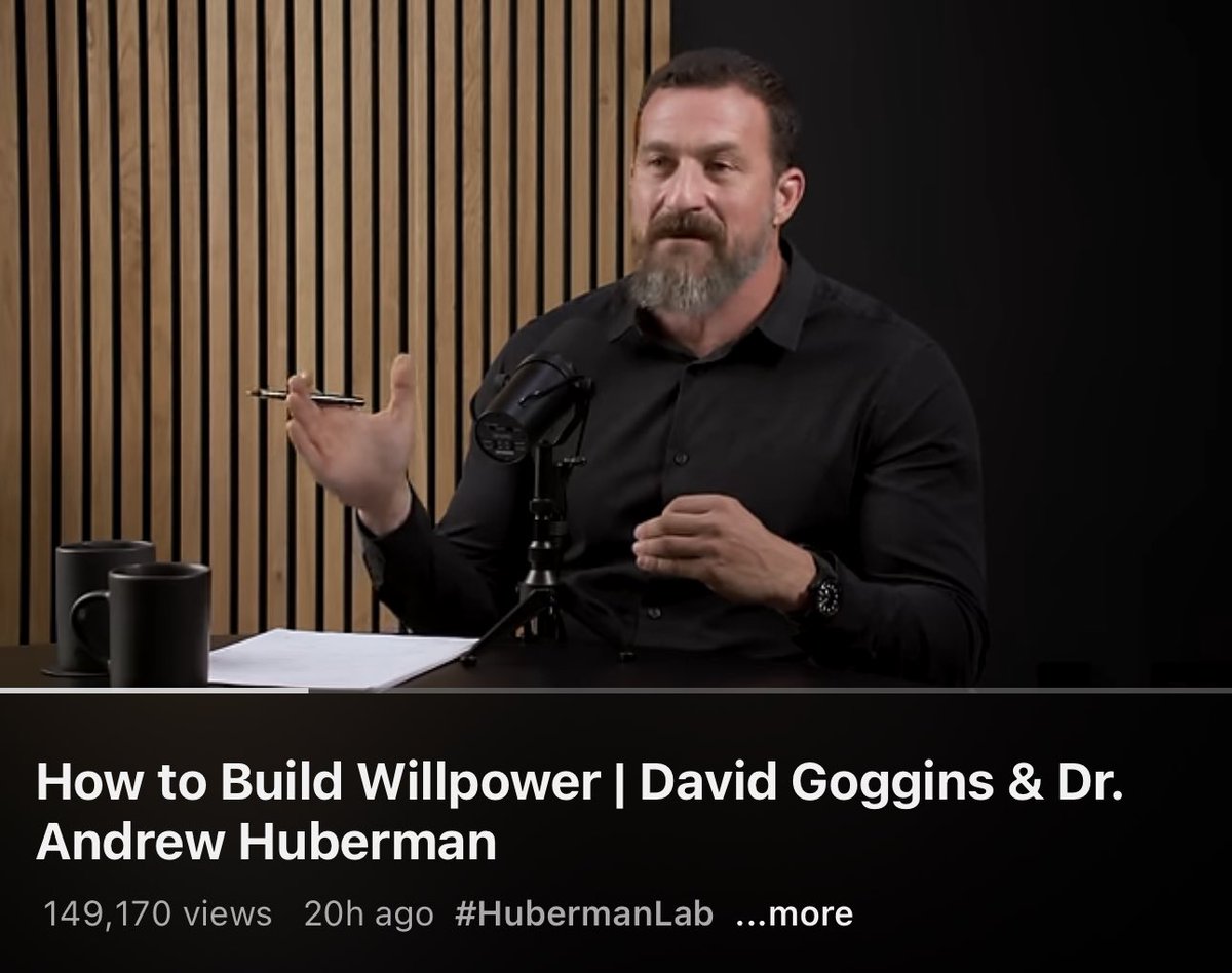 What <a href="/hubermanlab/">Andrew D. Huberman, Ph.D.</a> just explained on his podcast with David Goggins will literally reshape the way you view your life

It turns out there’s a simple way to scientifically increase your happiness and will to live

Spoiler alert: you’re not going to like it 

…because if you liked