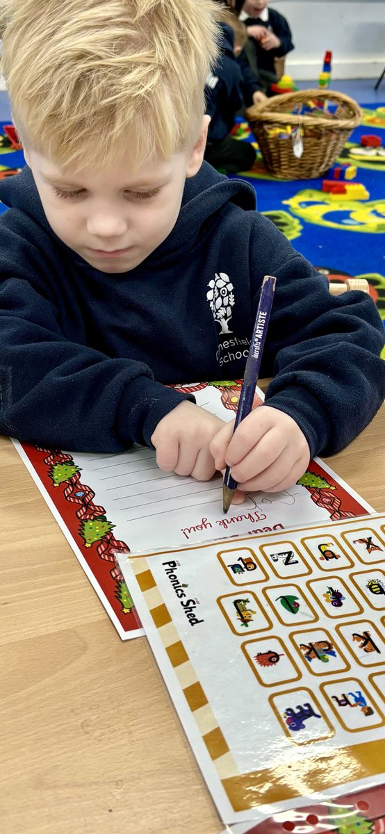 RMO jumped into 2024 excited and  enthusiastic and ready for more learning. 
Building models and sharing  ideas together , doing amazing maths and super sentence writing to Santa to say thank you for  our Christmas gifts we’re just a few from today 😊
<a href="/DanesfieldSchl/">Danesfield School</a>