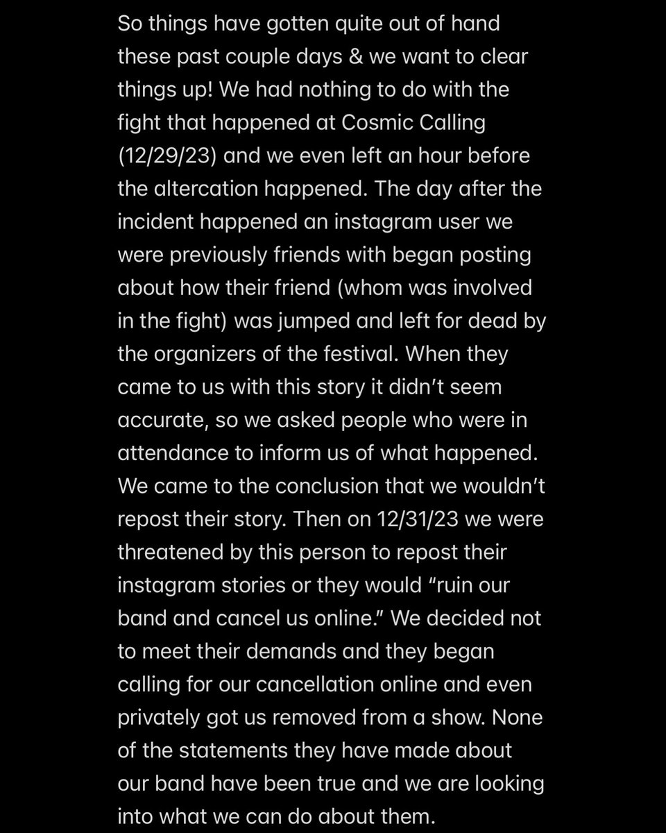 minuspointsct's tweet photo. re: beeracks &amp; cosmic calling situation on instagram https://t.co/3tXzAw1JwR