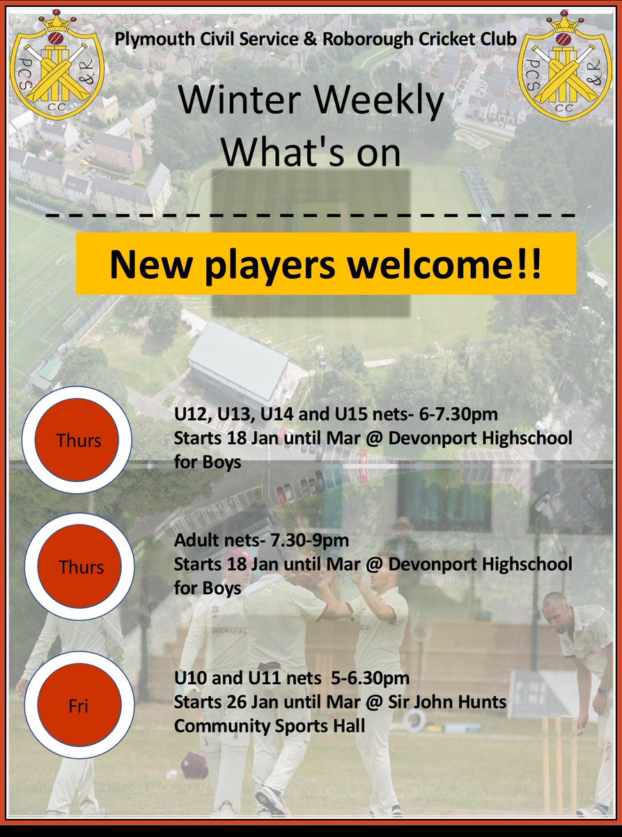 Plymouth Civil Service and Roborough CC tweet media