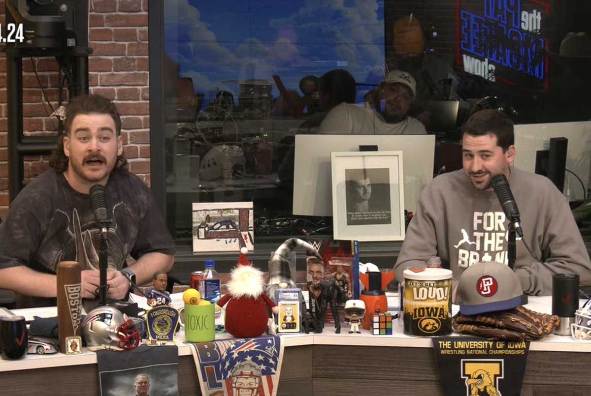 CJoesph94's tweet photo. @PatMcAfeeShow @ChuckPaganoNFL Shoutout to the Goat @ChuckPaganoNFL for a vicious 3 rounder and also @BostonConnr for always updating the world about the Ep List...Always for the people🫡 https://t.co/eFGIJU2Z4B