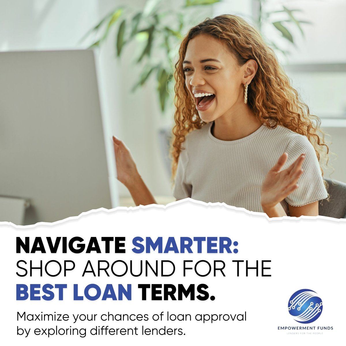 Empowermentfun's tweet image. Maximize your chances of loan approval by exploring different lenders. Each institution may offer varying terms and conditions. Take the time to compare and find the loan that aligns best with your financial goals. 

#loanapprovaltips #financialsmartmoves #loancomparison