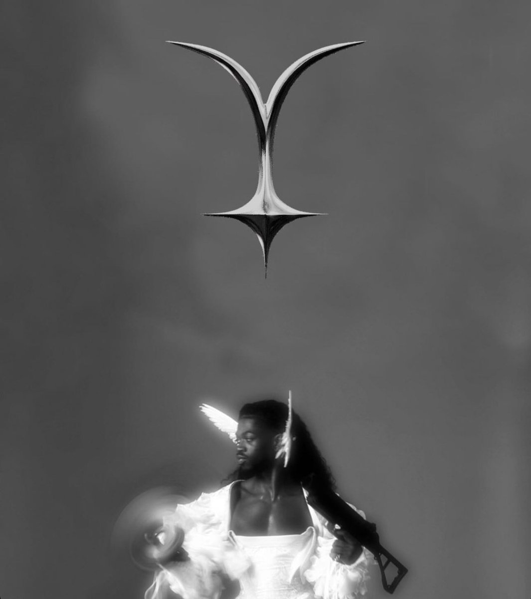 winsation's tweet photo. @LilNasX this symbol is butt cheeks right? I meant how can it not be butt cheeks cmon 🍑 https://t.co/XHvq9LKxaO