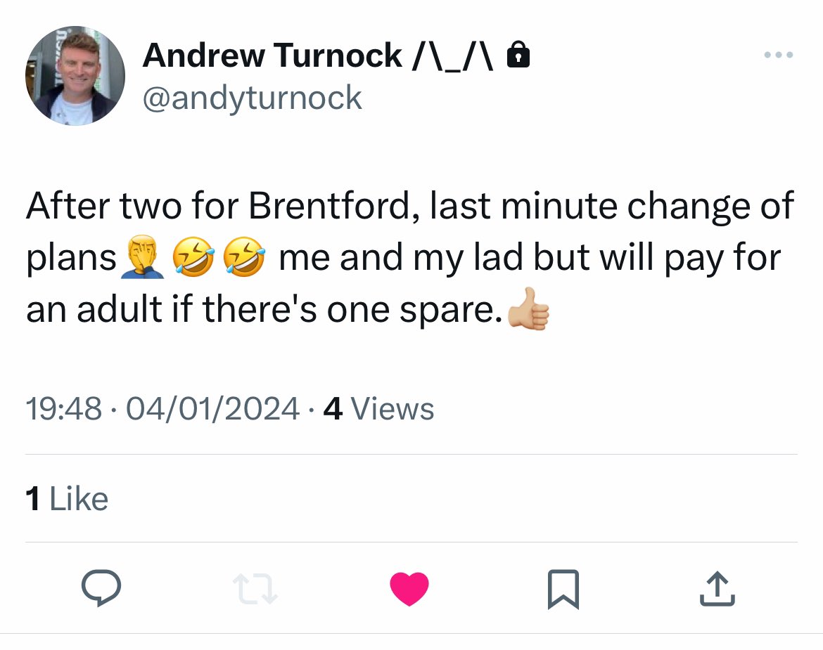 Anybody help Andy out