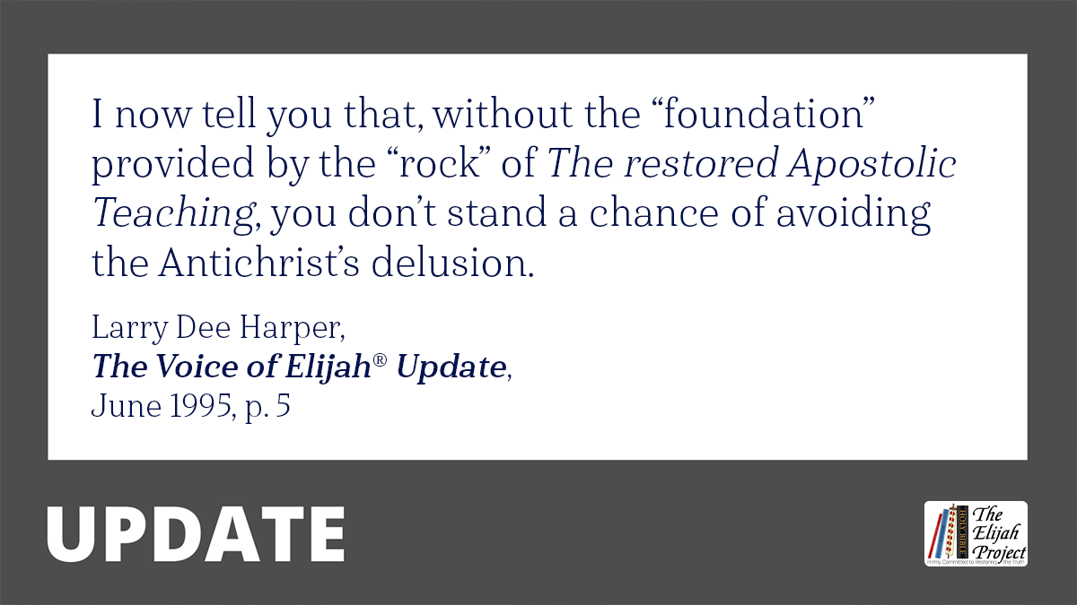 ElijahProject tweet picture