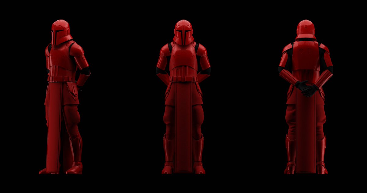 VRCCommissions's tweet photo. Custom Red Imperial Guard
#vrchatavatar #3D #modeling #rendering #StarWars https://t.co/ZZjMzPWSFt