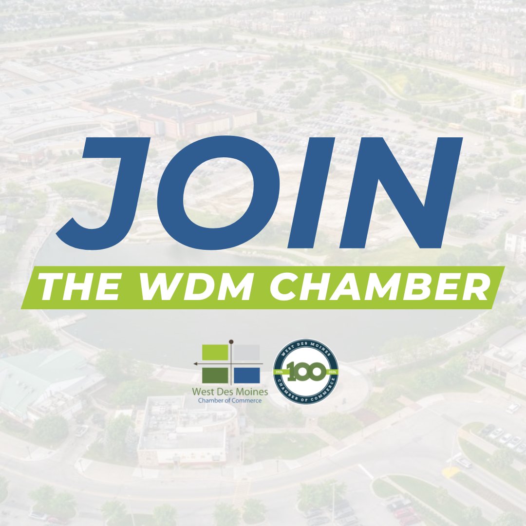 West Des Moines Chamber of Commerce (@wdmchamber) on Twitter photo Unlock endless opportunities and foster thriving connections in West Des Moines! Join the vibrant community of go-getters at the West Des Moines Chamber of Commerce and elevate your business journey.
Visit wdmchamber.org/calculator/ or email info@wdmchamber.org to learn more. Unlock endless opportunities and foster thriving connections in West Des Moines! Join the vibrant community of go-getters at the West Des Moines Chamber of Commerce and elevate your business journey.
Visit wdmchamber.org/calculator/ or email info@wdmchamber.org to learn more.