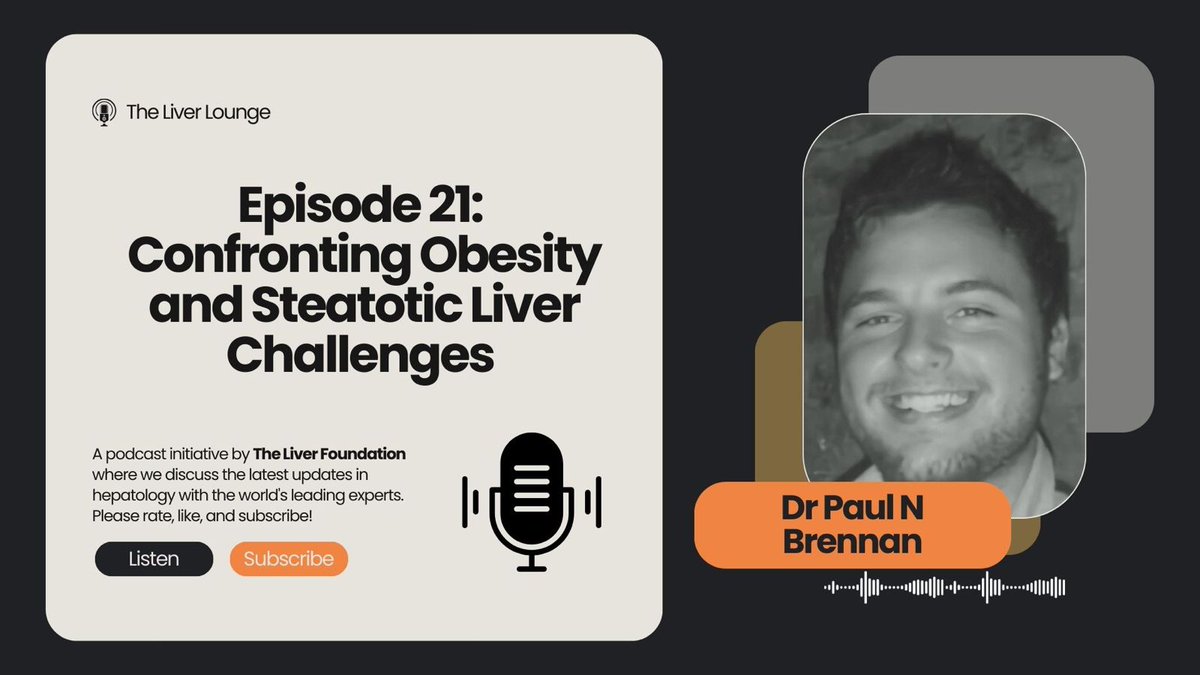 Cheng Han Ng (@chenghanng) on Twitter photo 🔥#GITwitter #LiverTwitter Happy new year and to kick off this week <a href="/TheLiverFound/">The Liver Foundation</a>, we are excited to share our guest Dr Paul Brennan <a href="/brennap9/">Paul Brennan</a> and his thoughts on #obesity in #MASLD! Head over now to listen to our interview!
🎙️spotify.link/aYuCWjOvHDb
🎧theliverfoundation.podbean.com 🔥#GITwitter #LiverTwitter Happy new year and to kick off this week <a href="/TheLiverFound/">The Liver Foundation</a>, we are excited to share our guest Dr Paul Brennan <a href="/brennap9/">Paul Brennan</a> and his thoughts on #obesity in #MASLD! Head over now to listen to our interview!
🎙️spotify.link/aYuCWjOvHDb
🎧theliverfoundation.podbean.com