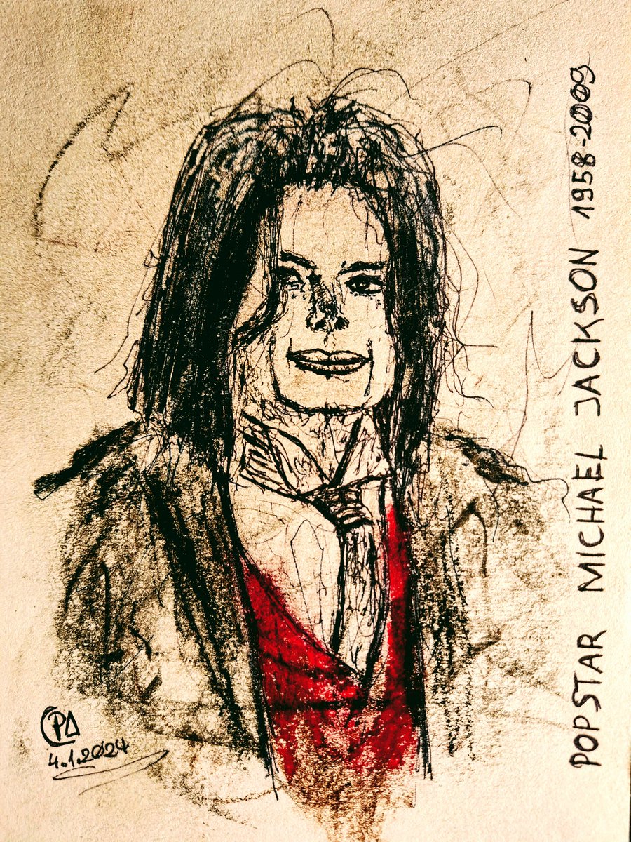 Michael Jackson 1958-2009🖌  Sketchbook 

#michaeljackson #jackson #legende #idol #musik #music #musiker #wearetheworld #rockstar #tänzer #songwriter #sänger #actors #sketching #sketchbuch #sketchbook #art #artist #kunst #drawing #draw #zeichnen #zeichnenlernen #zeichnung