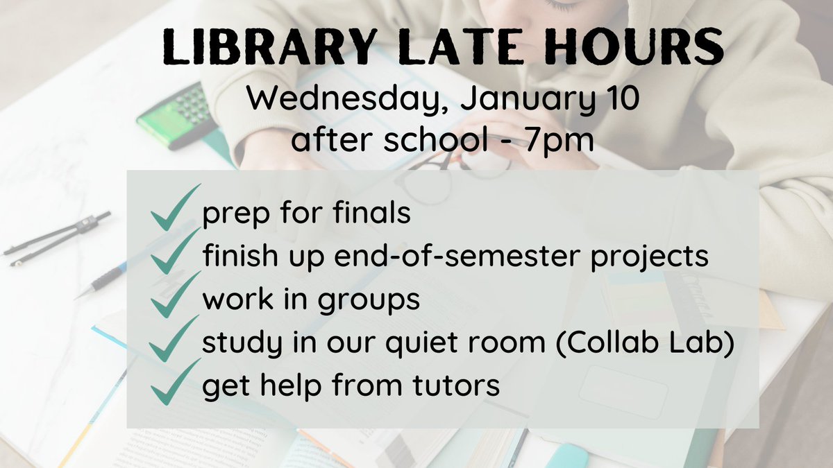 FZ West High Library tweet media