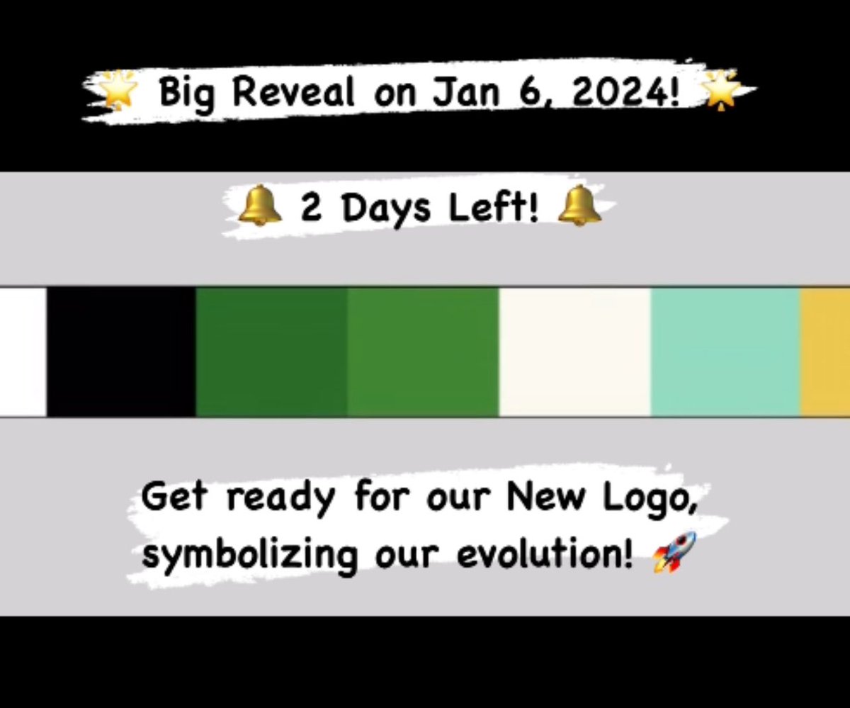 #NewLogoReveal #2DayCountdown 🕒