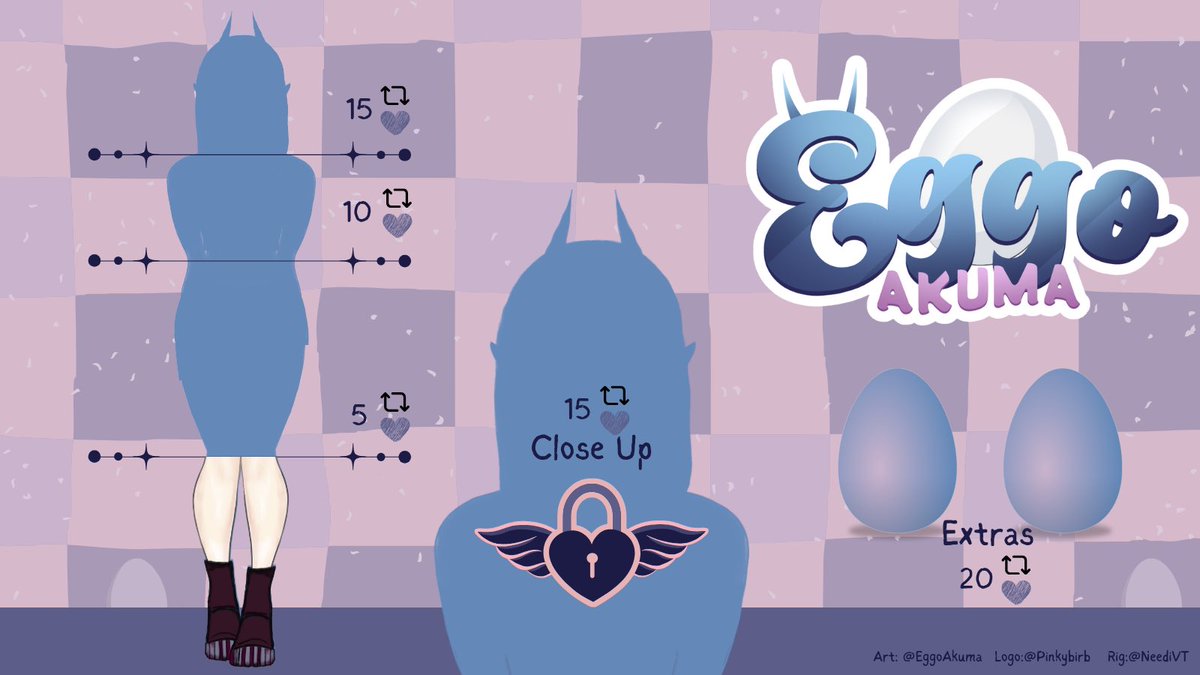 EggoAkuma's tweet photo. Congrats you get feet! 

#VTuberDebut #ENVtubers #ModelReveal #VtuberEN https://t.co/0esexuExWs