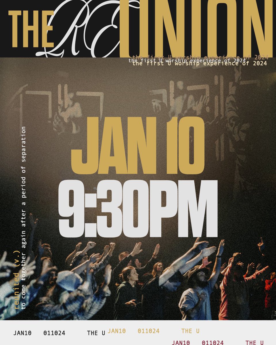 theuohio's tweet photo. 🚨 THE U IS BACK!
This coming Wednesday, we’re having a little ReUnion (see what we did there 😉) after almost a month apart.. and we can not WAIT to begin the new year with you! We’re throwing a party, and you don’t wanna miss it. https://t.co/wDScCQF178