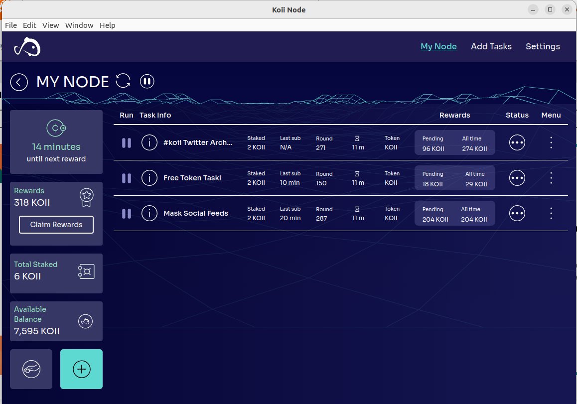 Soma 🎏 is Running a Koii Node tweet media
